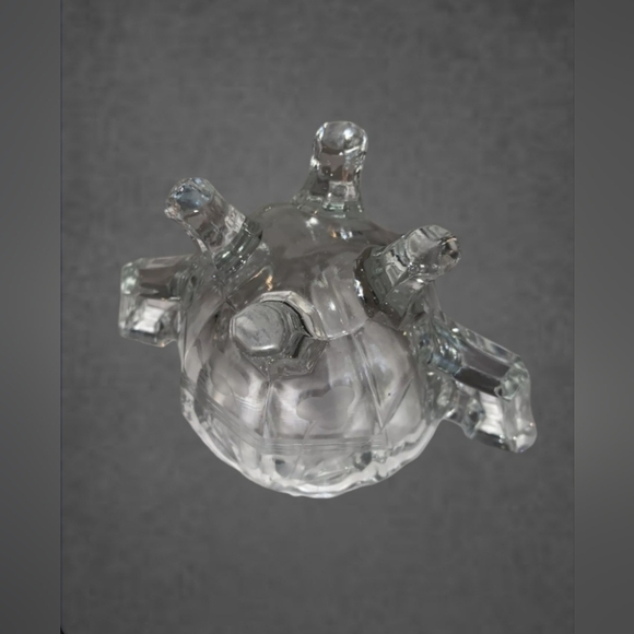 VINTAGE INDIANA COLONIAL PEERLESS PANEL GLASS CREAMER, SUGAR & BUTTER SET - Picture 4 of 8